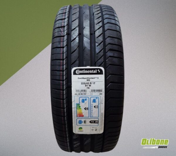 Pneu 225/45R17 Continental ContiSportContact5 MO 91W