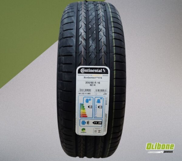 Pneu 205/60R16 Continental EcoContact 6 92H