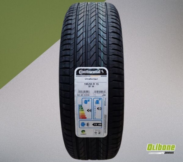 Pneu 195/65R15 Continental UltraContact 91H