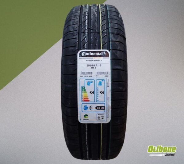 Pneu 205/65R15 Continental PowerContact2 94T