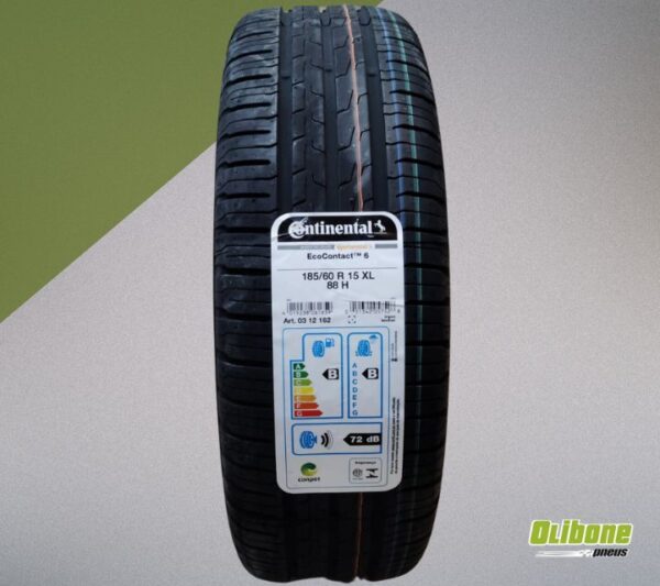Pneu 185/60R15 Continental EcoContact 6 88H