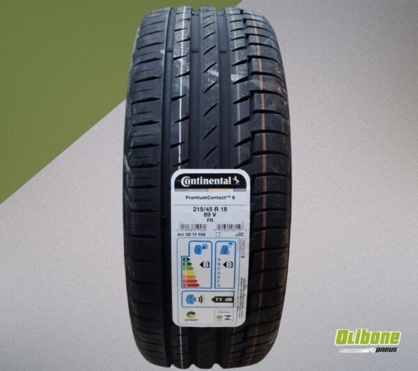 Pneu 215/45R18 Continental PremiumContact 6 89V