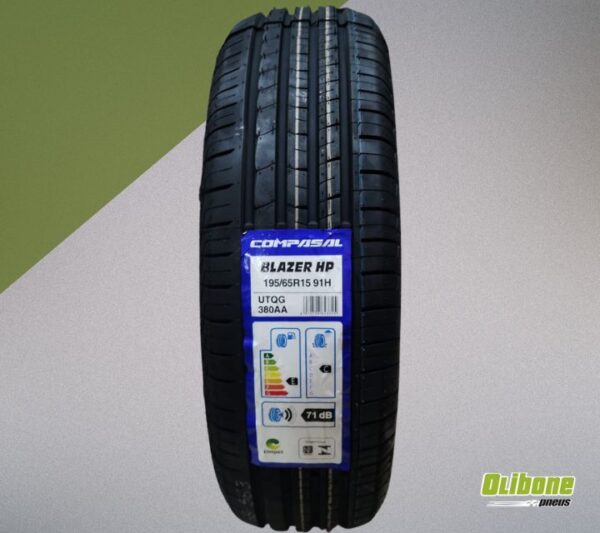 Pneu 195/65R15 Compasal Blazer HP 91H