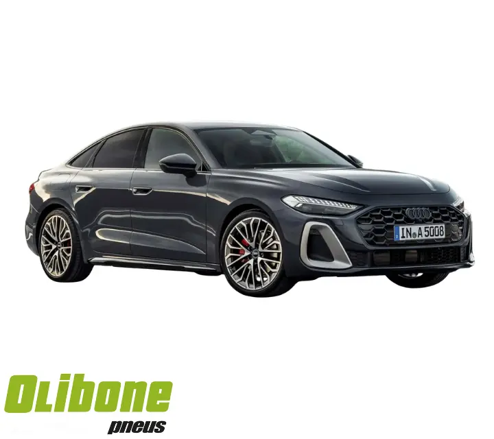 Por que vale a pena conhecer o pneu original do Audi A5? 1 audi a5 na cor preta