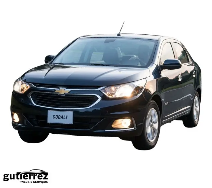 Importância de Escolher o Pneu Correto para o Chevrolet Cobalt 1 imagem se refere ao veiculo cobalt na cor preta