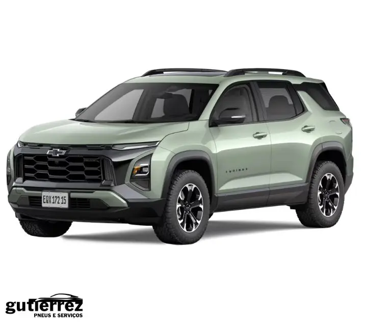 imagem se refere ao veículo equinox na cor cinza