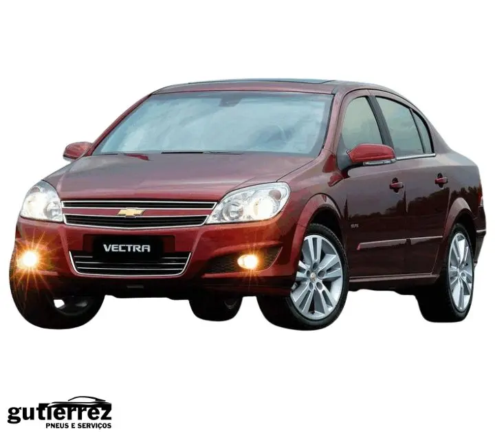 imagem de um chevrolet vectra na cor vinho