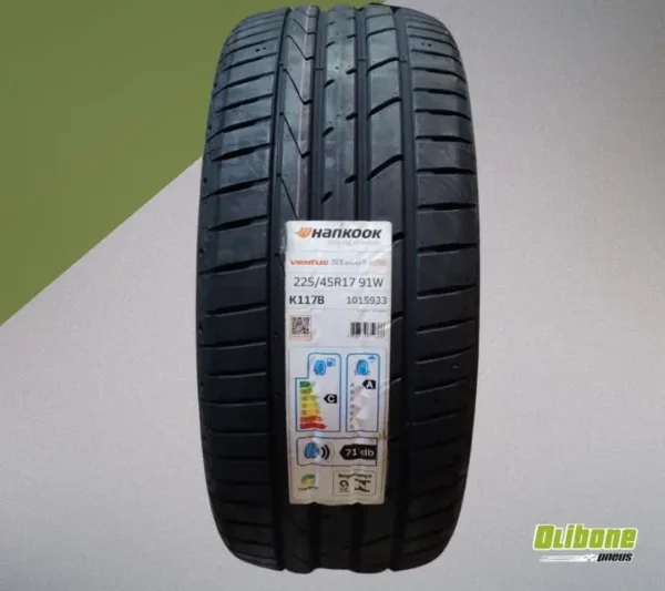 Pneu 225/45R17 Hankook Ventus S1 Evo2 K117B 91W