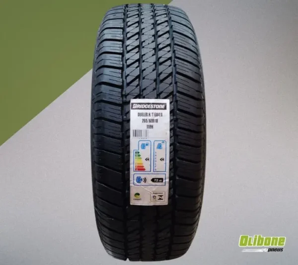 Pneu 265/60R18 Bridgestone Dueler H/T 684II 110H